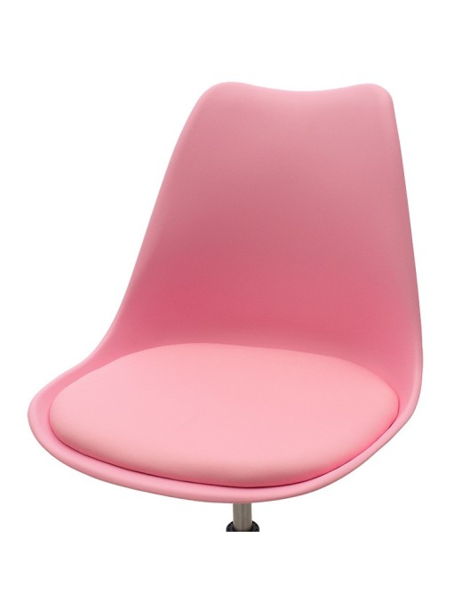 Καρέκλα γραφείου εργασίας Gaston II pakoworld PP-PU ροζ