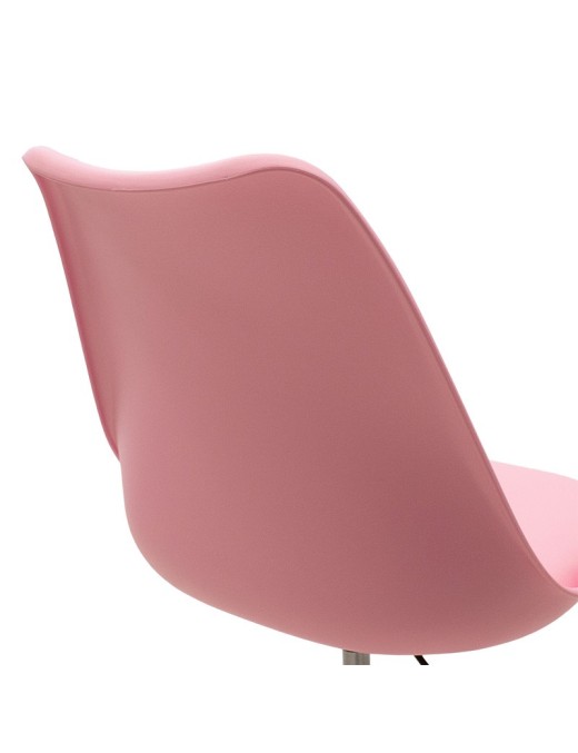 Καρέκλα γραφείου εργασίας Gaston II pakoworld PP-PU ροζ
