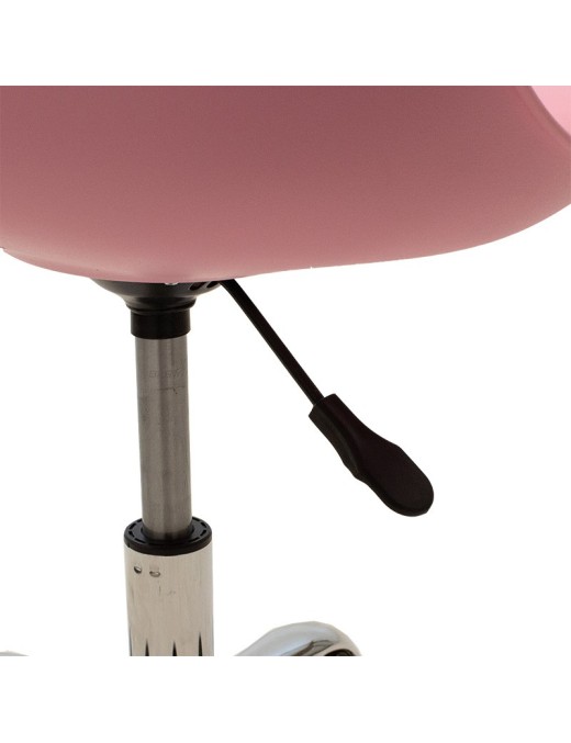 Καρέκλα γραφείου εργασίας Gaston II pakoworld PP-PU ροζ