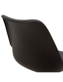 Καρέκλα γραφείου εργασίας Gaston II pakoworld PP-PU μαύρο