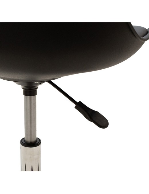 Καρέκλα γραφείου εργασίας Gaston II pakoworld PP-PU μαύρο