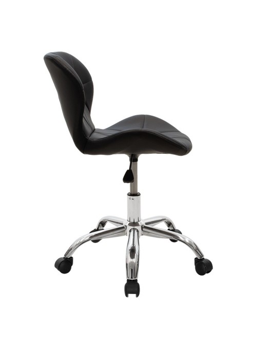 Καρέκλα γραφείου εργασίας Frea II pakoworld PU μαύρο