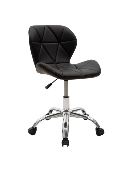 Καρέκλα γραφείου εργασίας Frea II pakoworld PU μαύρο