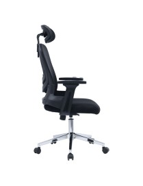 Καρέκλα γραφείου διευθυντή Ignatius pakoworld mesh μαύρο