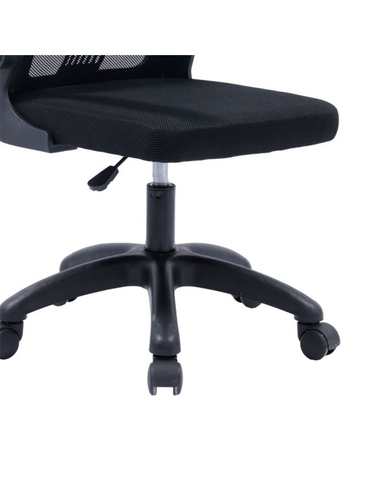 Καρέκλα γραφείου εργασίας Annalise pakoworld mesh μαύρο