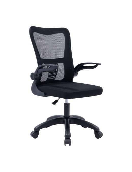 Καρέκλα γραφείου εργασίας Annalise pakoworld mesh μαύρο