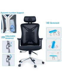 Καρέκλα γραφείου διευθυντή Andrew pakoworld mesh μαύρο