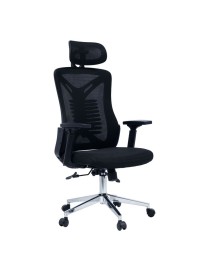 Καρέκλα γραφείου διευθυντή Andrew pakoworld mesh μαύρο