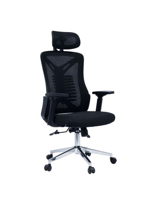 Καρέκλα γραφείου διευθυντή Andrew pakoworld mesh μαύρο