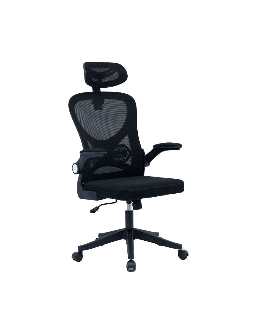 Καρέκλα γραφείου διευθυντή Anthony pakoworld mesh μαύρο