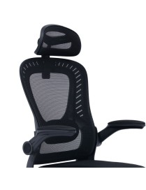 Καρέκλα γραφείου διευθυντή Delilah pakoworld mesh μαύρο