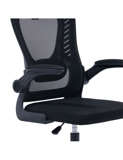 Καρέκλα γραφείου διευθυντή Delilah pakoworld mesh μαύρο