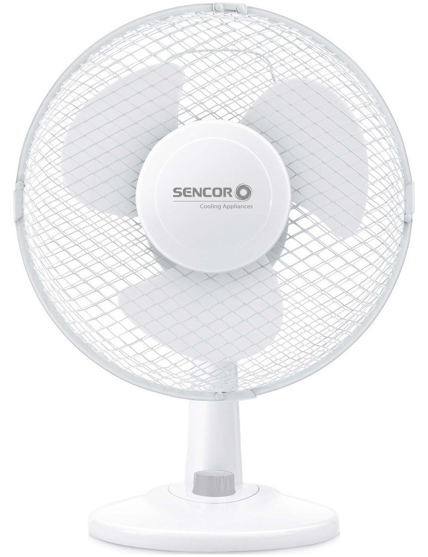 Sencor SFE 2327WH Επιτραπέζιος Ανεμιστήρας 30W με Διάμετρο 23cm