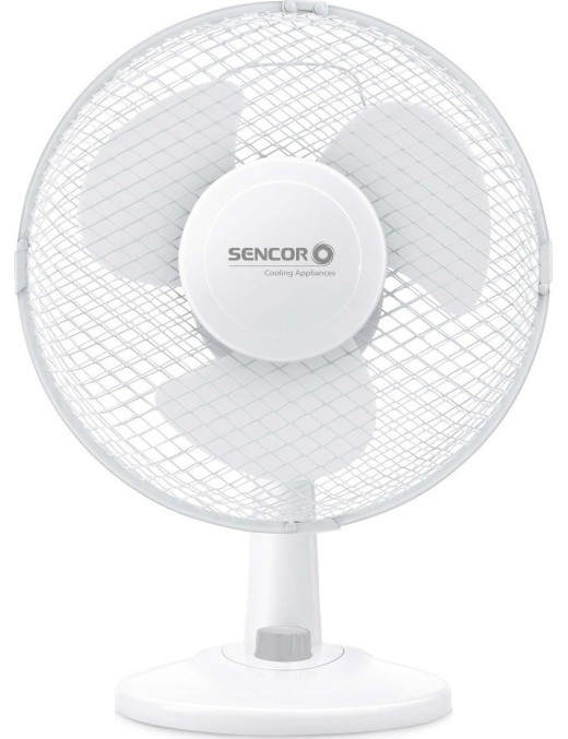 Sencor SFE 2327WH Επιτραπέζιος Ανεμιστήρας 30W με Διάμετρο 23cm