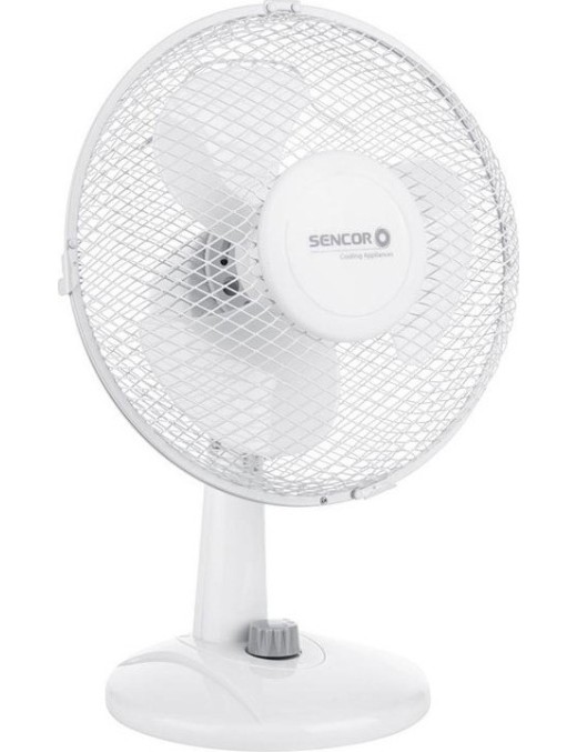 Sencor SFE 2327WH Επιτραπέζιος Ανεμιστήρας 30W με Διάμετρο 23cm