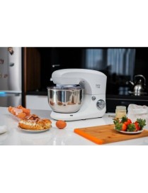 Teesa TSA3545-W Κουζινομηχανή 1400W με Ανοξείδωτο Κάδο 5.5lt