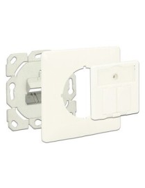 DELOCK Wall Outlet για Keystone 86219, 2 Port