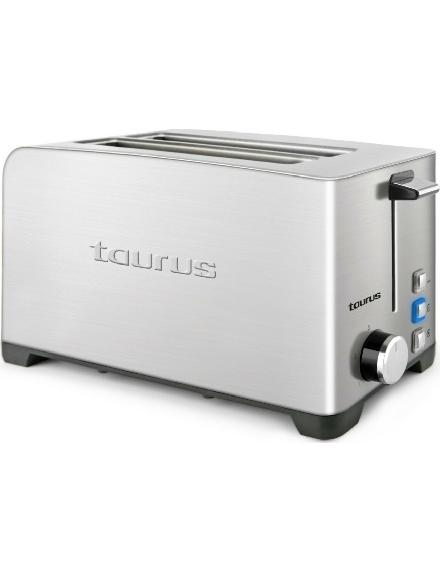 Taurus MyToast Duplo Legend 2R Φρυγανιέρα 2 Θέσεων 1400W Inox