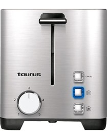 Taurus MyToast Duplo Legend 2R Φρυγανιέρα 2 Θέσεων 1400W Inox
