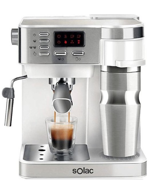 Solac CE4497 Μηχανή Espresso 850W Πίεσης 20bar