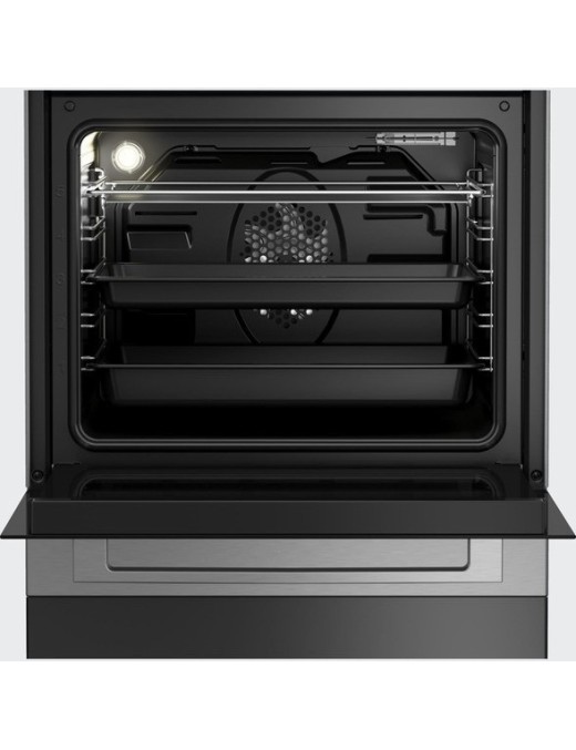 Beko FSM67020PSX Κουζίνα 65lt με Εμαγιέ Εστίες Π60εκ.