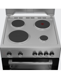 Beko FSM67020PSX Κουζίνα 65lt με Εμαγιέ Εστίες Π60εκ.