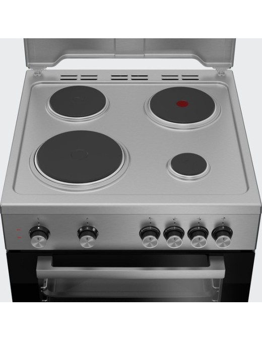 Beko FSM67020PSX Κουζίνα 65lt με Εμαγιέ Εστίες Π60εκ.