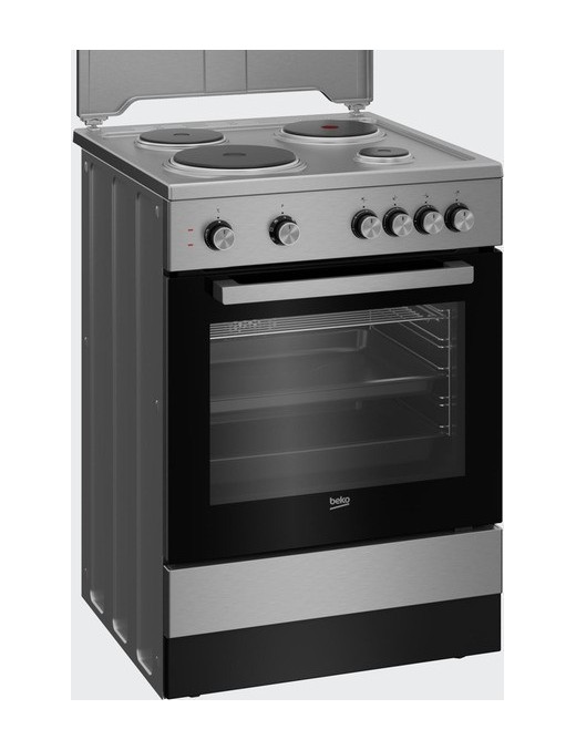 Beko FSM67020PSX Κουζίνα 65lt με Εμαγιέ Εστίες Π60εκ.