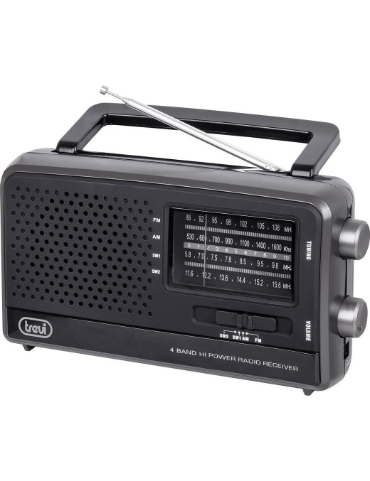 Trevi MB-746 W Φορητό Ραδιόφωνο Ρεύματος / Μπαταρίας Μαύρο