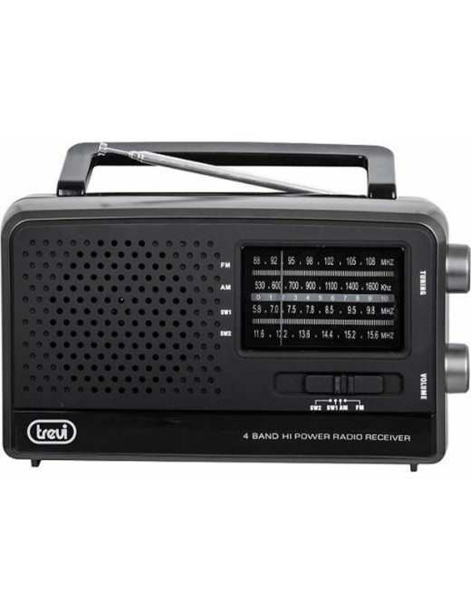 Trevi MB-746 W Φορητό Ραδιόφωνο Ρεύματος / Μπαταρίας Μαύρο