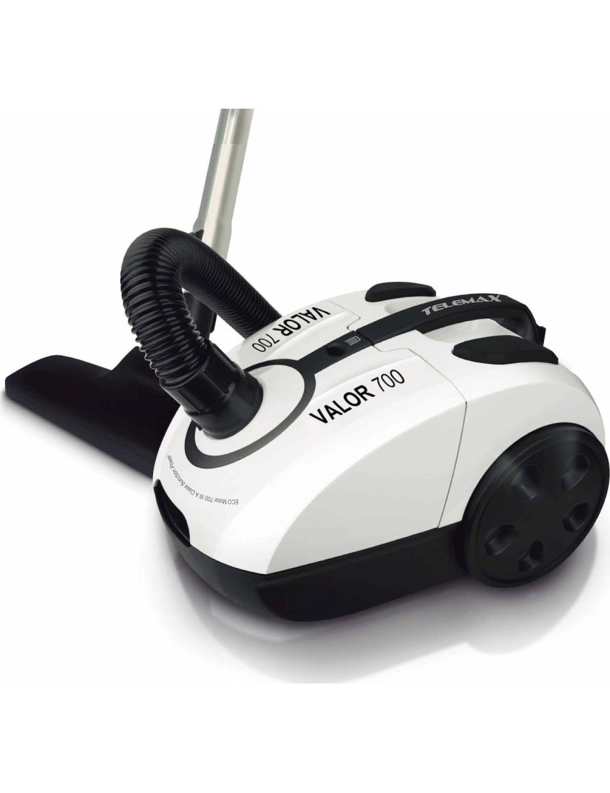Telemax Valor 700 Ηλεκτρική Σκούπα 700W με Σακούλα 2lt