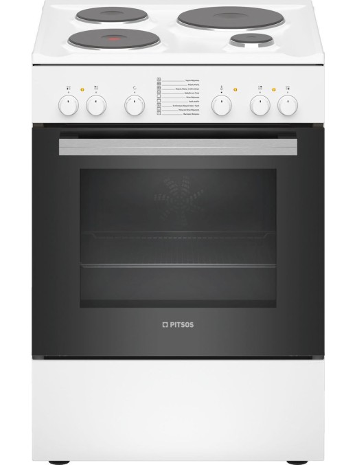 Pitsos Pitsos PHA009020 Κουζίνα 66lt με Εμαγιέ Εστίες Π60εκ. Κουζίνα 66lt με Εμαγιέ Εστίες Π60εκ.