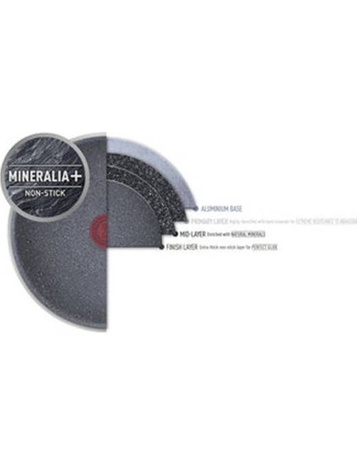 Tefal Natural Force Τηγάνι από Αλουμίνιο με Αντικολλητική Επίστρωση 26cm