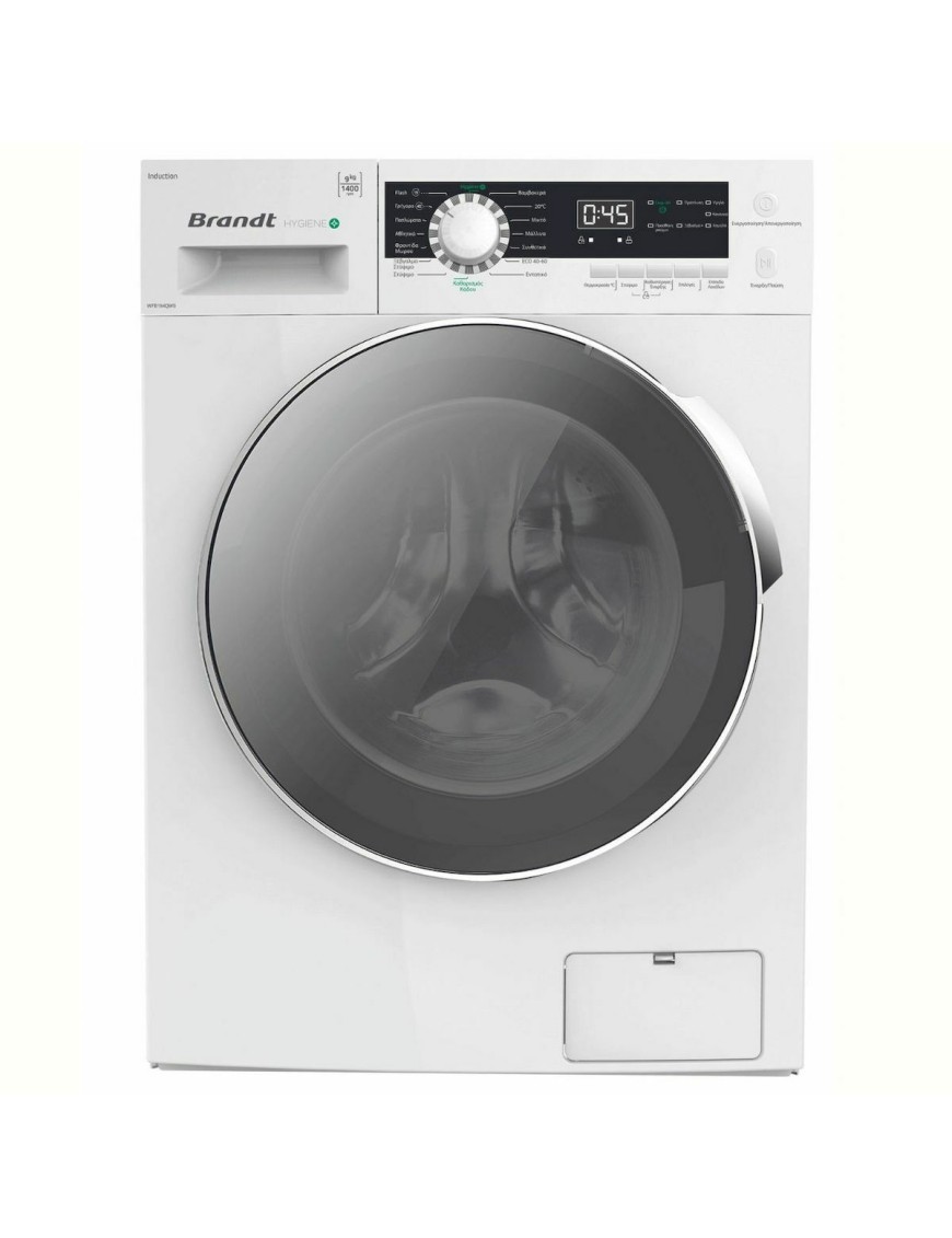 Brandt WFB194QWG Πλυντήριο Ρούχων 9kg 1400 Στροφών