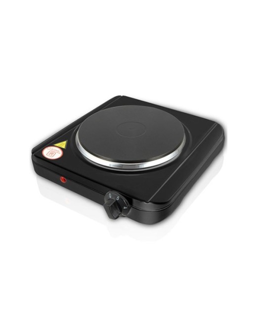 Telemax YQ-150A Επιτραπέζια Εστία Εμαγιέ Μονή Μαύρη