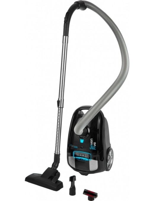 Sencor SVC 7500BK Ηλεκτρική Σκούπα 750W με Σακούλα 3.5lt Μαύρη