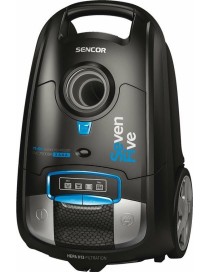 Sencor SVC 7500BK Ηλεκτρική Σκούπα 750W με Σακούλα 3.5lt Μαύρη