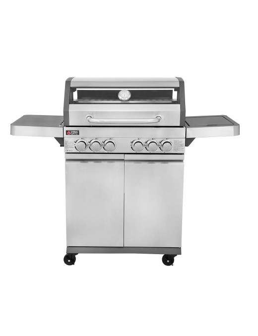THERMOGATZ BBQ ΥΓΡΑΕΡΙΟΥ GS GRILL VIEW 4+1+1 ΙΝΟΧ - 18kW