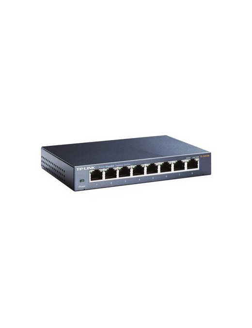 TP-LINK Desktop Switch TL-SG108 8 Θυρών, 10/100/1000Mbps, Ver. 6.0