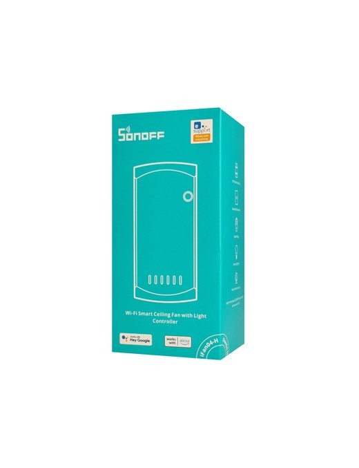 SONOFF smart διακόπτης ανεμιστήρα οροφής IFAN04 με RF χειριστήριο, Wi-Fi