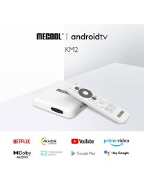 MECOOL TV Box KM2, Google & Netflix certificate, 4K, WiFi, Android 10