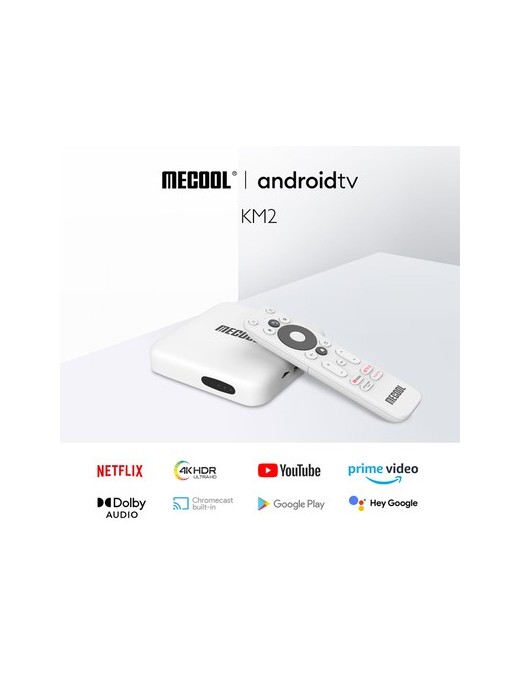 MECOOL TV Box KM2, Google & Netflix certificate, 4K, WiFi, Android 10