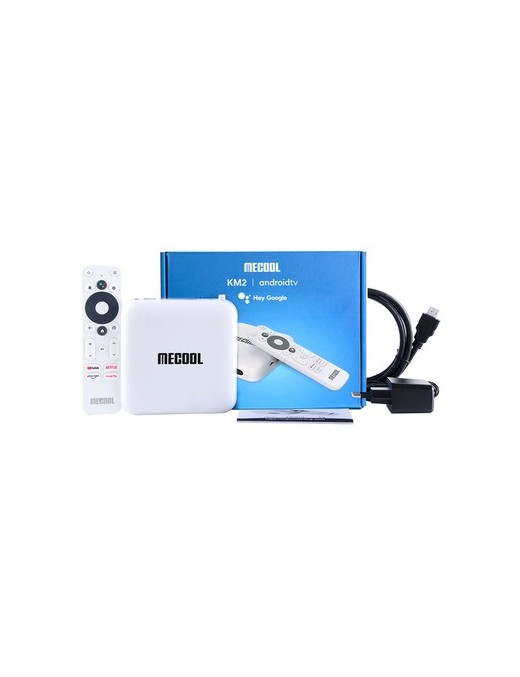 MECOOL TV Box KM2, Google & Netflix certificate, 4K, WiFi, Android 10