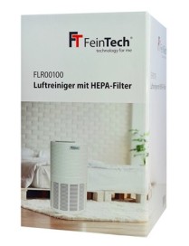 FEINTECH καθαριστής αέρα FLR00100 με φίλτρο HEPA13, 5 ταχύτητες, λευκός