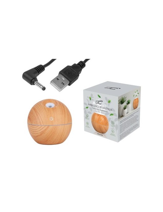 LTC υγραντήρας LXLL144 με LED φωτισμό, 130ml, εμφάνιση ξύλου